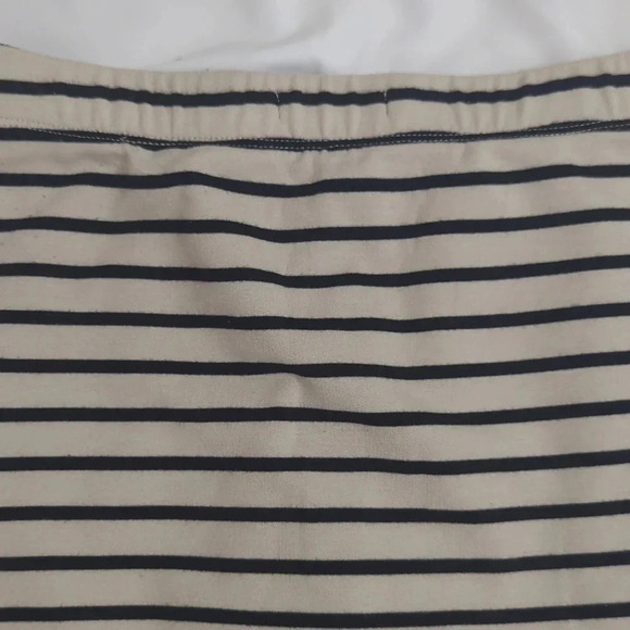 BDG Striped Pencil Mini Skirt w/ Pockets, Color Cream/Black Size S - Picture 9 of 11